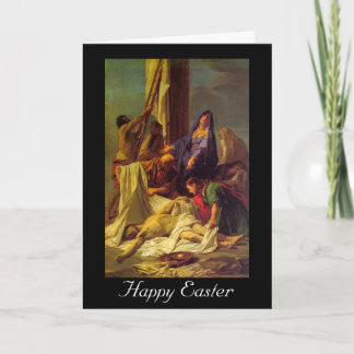 Kreuzabnahme Ostern Feiertagskarte