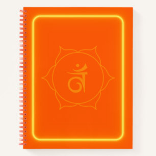Kreuzbein-Chakra-Journal-Notizbuch Notizbuch