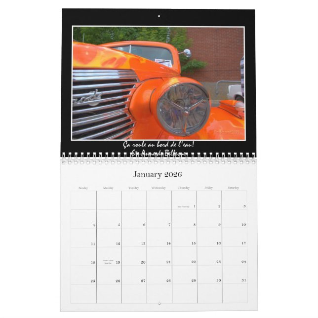 Kreuzen die Promenade, 2011 Kalender (Jan 2026)