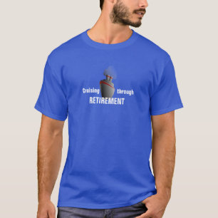 Kreuzen durch Ruhestand T-Shirt