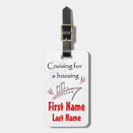 Kreuzen für einen trinkenden Gepäckanhänger