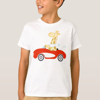 Kreuzende Giraffe T-Shirt