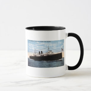 KreuzenMichigansee der Pere Marquette Autofähre-21 Tasse