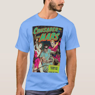 Kreuzfahrer aus dem Mars Comic Buchcover Vintage ä T-Shirt