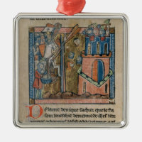 Kreuzfahrer bombardieren Nicaea mit Köpfen im