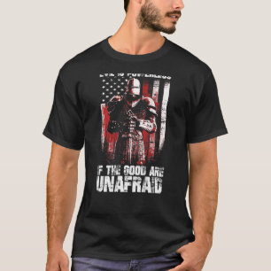Kreuzfahrer die Guten sind ungebändigt Kampf böser T-Shirt