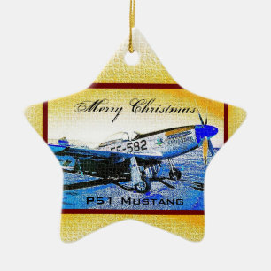 "Kreuzfahrer" P51 Mustang © 2009 S.J. Keramikornament