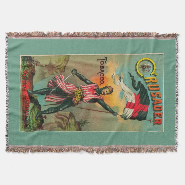 Kreuzfahrer-Tabak LabelPetersburg, VA Decke (Vorderseite)