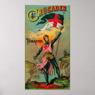 Kreuzfahrer-TabaklabelPetersburg, VA Poster