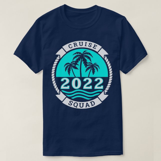 Kreuzfahrt 2022 T-Shirt (Design vorne)