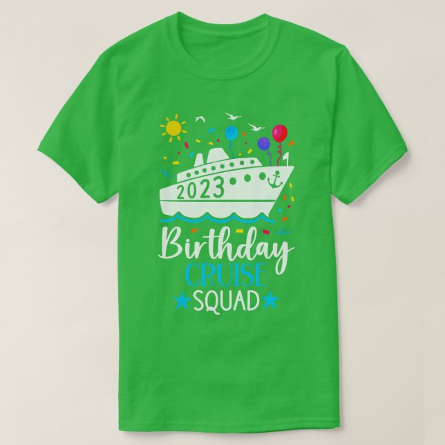 Kreuzfahrt 2023 T-Shirt (Design vorne)