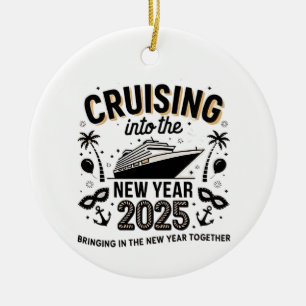Kreuzfahrt 2025 Gemeinsame Erinnerungen Familie Keramik Ornament