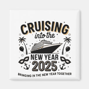 Kreuzfahrt 2025 Gemeinsame Erinnerungen Familie Magnet