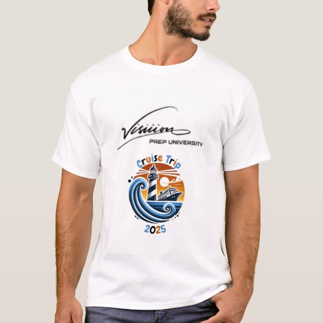 Kreuzfahrt 2025 Unisex T - Shirt (Vorderseite)