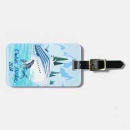 Kreuzfahrt Alaska Personalisiert Gepäckanhänger