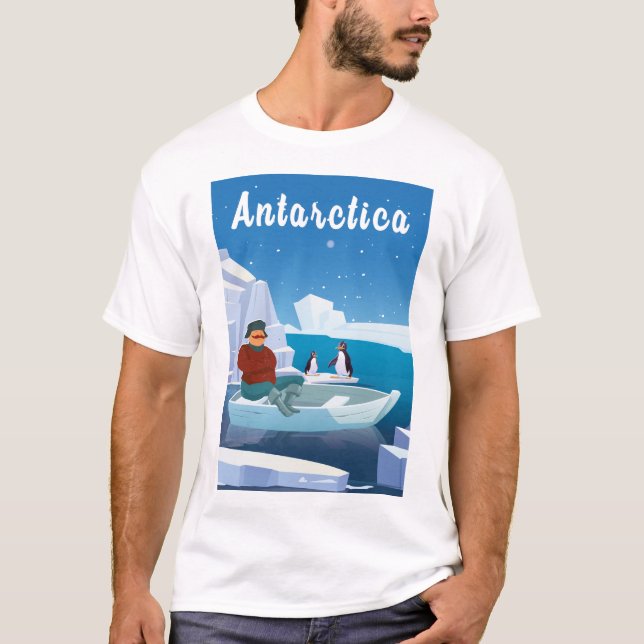 Kreuzfahrt Antarktis T-Shirt (Vorderseite)