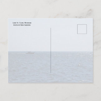 Kreuzfahrt auf dem Lake St. Clair Postkarte