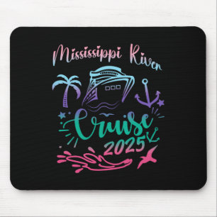 Kreuzfahrt auf dem Mississippi River 2025 Familien Mousepad
