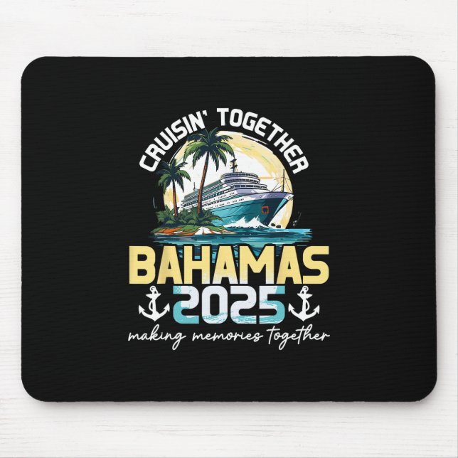 Kreuzfahrt Bahamas 2025  Mousepad (Vorne)