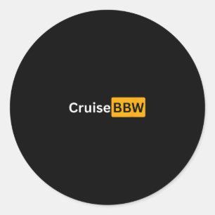 Kreuzfahrt Bbw - Y Kreuzfahrt Bon Voyage Geschenke Runder Aufkleber
