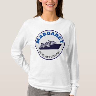 Kreuzfahrt Berufliches Langschläfchen Tshirt Name 