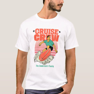 Kreuzfahrt-Besatzung Individuell abgestimmte Famil T-Shirt