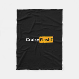 Kreuzfahrt-Blitz - Y Cruising Bon Voyage Geschenke Fleecedecke