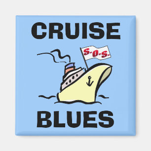 Kreuzfahrt-Blues - KarnevalSplendor Magnet
