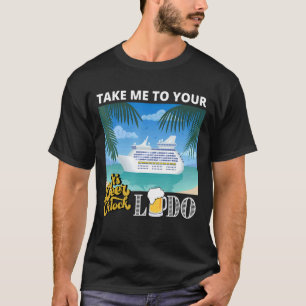 Kreuzfahrt bringt mich zu deinem Lido Deck. Es ist T-Shirt