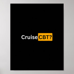Kreuzfahrt Cbt - Y Cruising Bon Voyage Geschenke  Poster