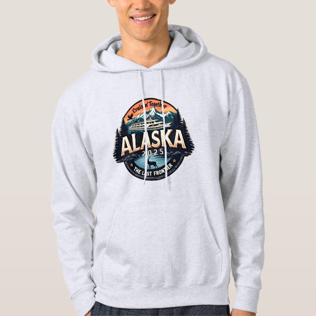 Kreuzfahrt der Alaska-Gruppe 2025 Kreuzfahrt Hoodie (Vorderseite)