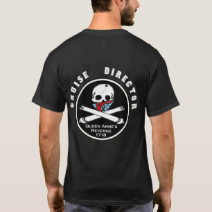 Kreuzfahrt-Direktor von Rache der Königin-Anne, T-Shirt