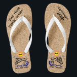 Kreuzfahrt drehen Reinfall-erwachsene breite Flip Flops<br><div class="desc">Zusammengefügt Ihren zwei Lieblingssachen - drehen Sie Reinfälle um und kreuzen Sie Reise, und werden Sie fertig, den Strand zu schlagen. Groß, für Familien, eine Reise mit Freunden, Junggeselle-Junggeselinnen-Abschiede oder andere besondere Anlässe besonders anzufertigen. Vervollkommnen Sie für das Zeigen, wie viel Spaß Sie sind, nehmend habend und Zuhause einem wunderbaren...</div>