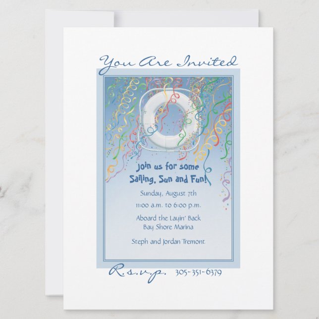 Kreuzfahrt © einladung (Vorderseite)