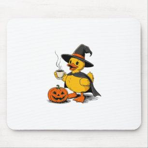 Kreuzfahrt Ente Hexe Halloween Kürbis Kaffee Hut U Mousepad