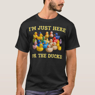Kreuzfahrt Ente Ich bin nur hier für die Enten Erk T-Shirt
