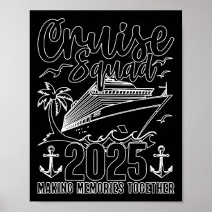 Kreuzfahrt Essentials 2025 Geburtstags-Kreuzfahrt- Poster