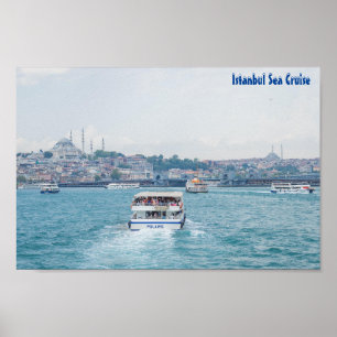 Kreuzfahrt/Fährüberquerung von Istanbul Poster