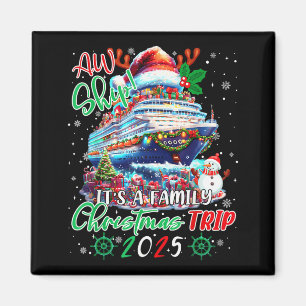 Kreuzfahrt Familie Aw Schiff Es Ist Eine Weihnacht Magnet