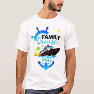 Kreuzfahrt Familienurlaub Matching-Gruppe Crew-Man T-Shirt