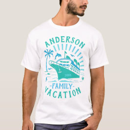 Kreuzfahrt für Familien | Personalisiert V2 T-Shirt
