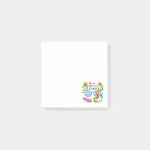 Kreuzfahrt für Mutter und Tochter im tropischen Ur Post-it Klebezettel