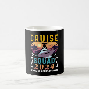 Kreuzfahrt-Gruppe 2024 Familienurlaub passend Kaffeetasse