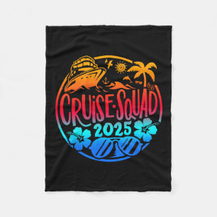 Kreuzfahrt-Gruppe 2026 Familie Freunde Urlaub pass Fleecedecke