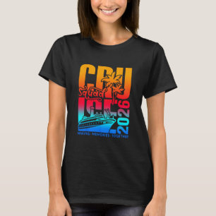 Kreuzfahrt-Gruppe 2026 Familie Freunde Urlaub pass T-Shirt
