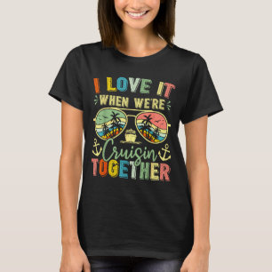 Kreuzfahrt-Gruppe 2026 Familien-Gruppen-Matching S T-Shirt