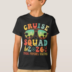 Kreuzfahrt-Gruppe 2026 Familienurlaub passende Gru T-Shirt