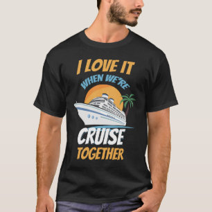 Kreuzfahrt-Gruppe 2026 Outfits Freunde Familie CT- T-Shirt