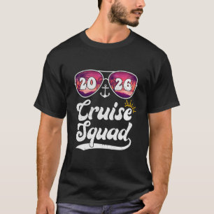Kreuzfahrt-Gruppe 2026 Reise Urlaub Familie Passen T-Shirt