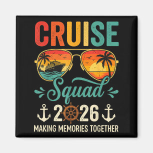 Kreuzfahrt-Gruppe 2026 Sommerferien passende Famil Magnet